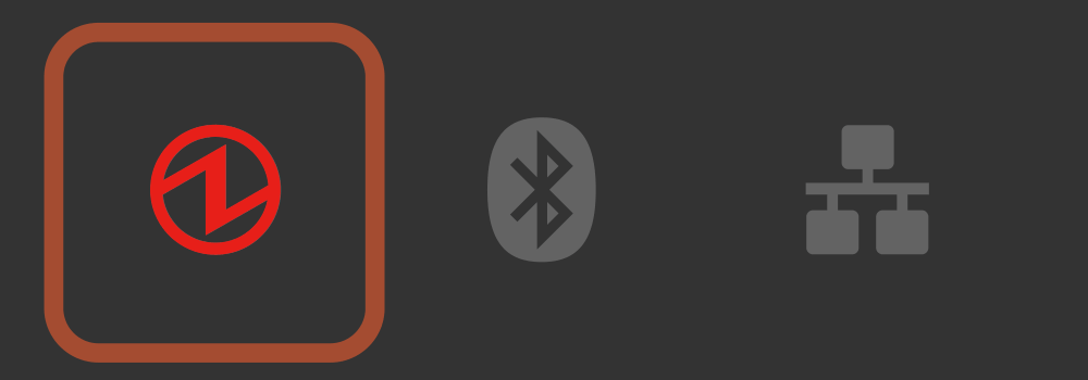 電源 LED 燈交替亮起藍色與紅色各 0.25 秒。持續此交替燈號 5 秒後，電源 LED 燈即返回狀態顯示。