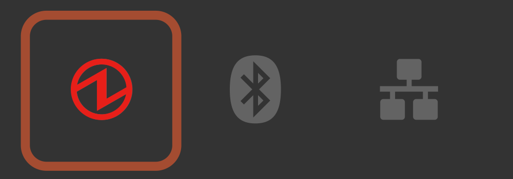 電源 LED 燈閃爍紅色 ( 間隔 0.5 秒 )。