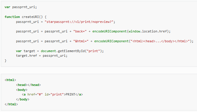 JavaScript URL Scheme